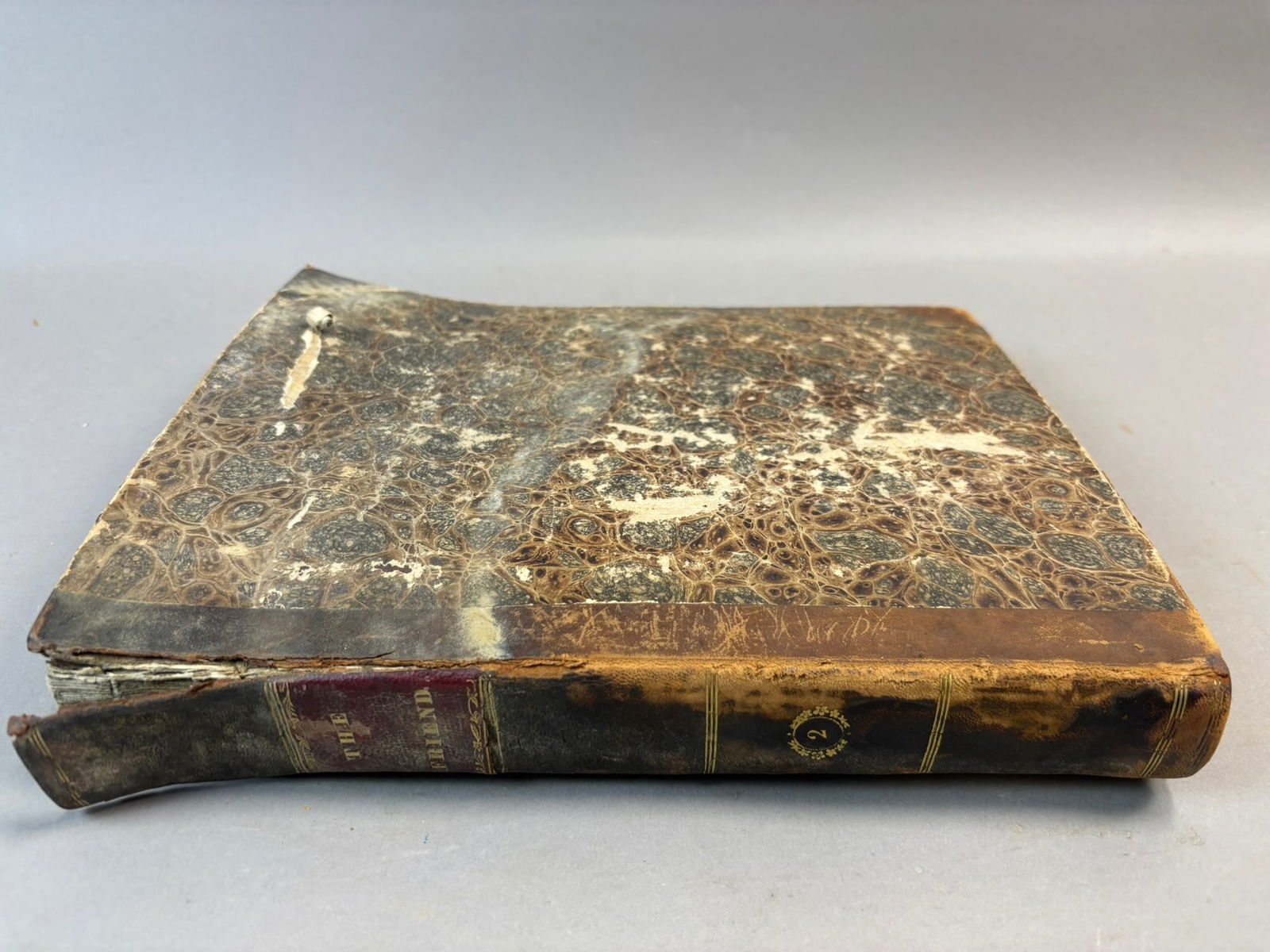 1829 The Friend Religious Literary Journal Vol II Farrand Hudson NY: 1829 early American religious periodical titled The Friend: A Religious and Literary Journal, Volume II, edited by Robert Smith and published in Philadelphia by John Richardson with Adam Waldie printe