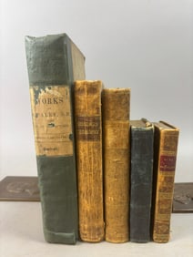 19thC Books Paley Works Comstock Philosophy Quotations Numa Pompilius