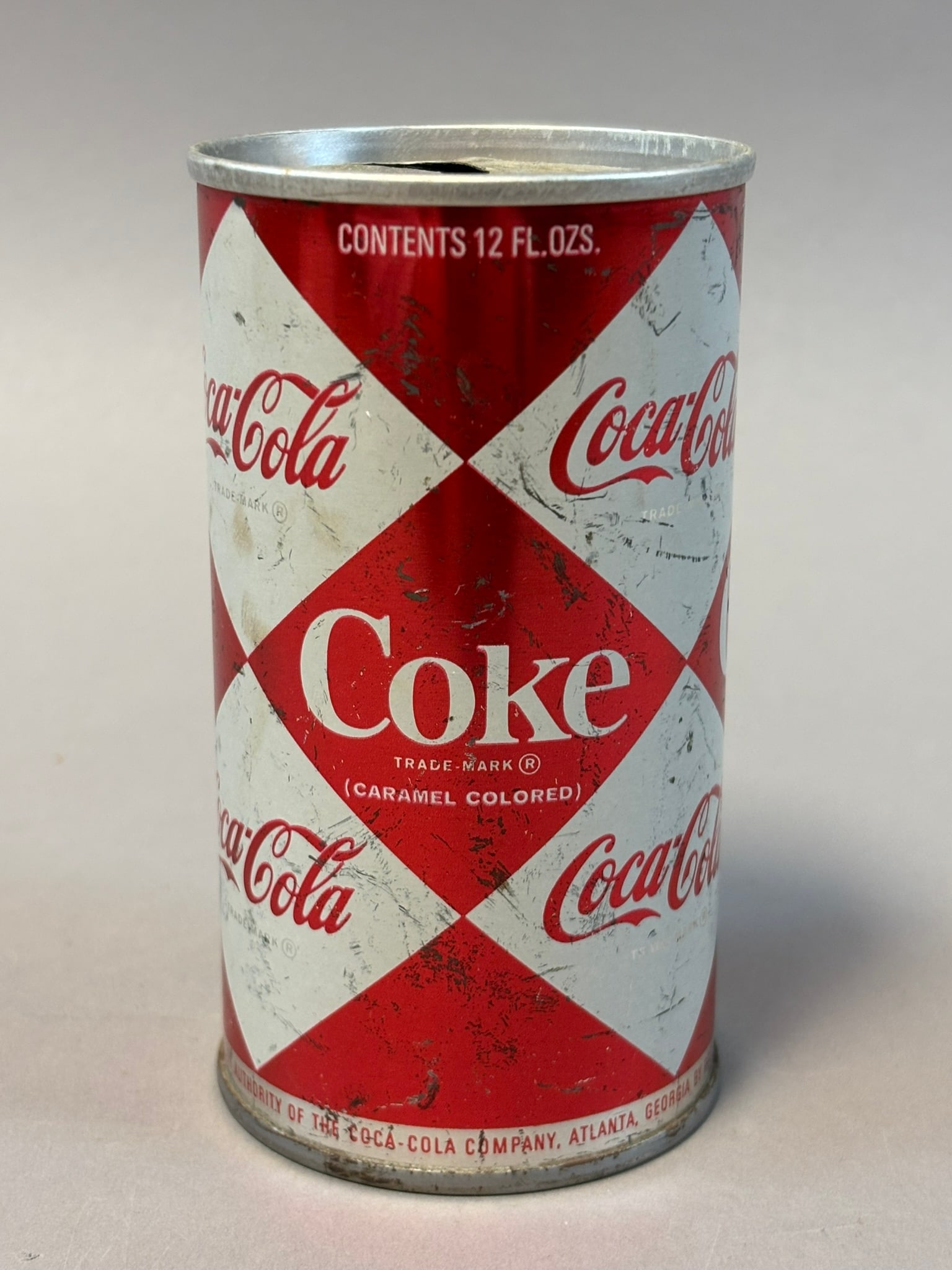 Coca Cola Pull Tab Original 12 Oz Coke Metal Can - 2