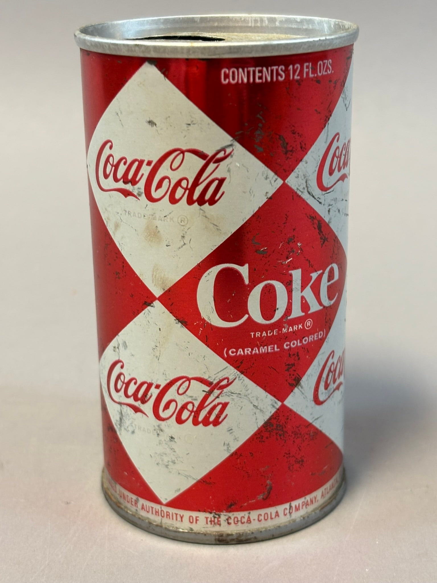 Coca Cola Pull Tab Original 12 Oz Coke Metal Can - 5