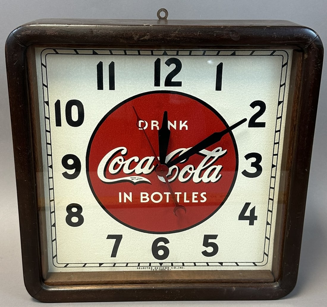 Drink Coca Cola In Bottles by Selected Devices Co New York Electric Clock (1 of 14)