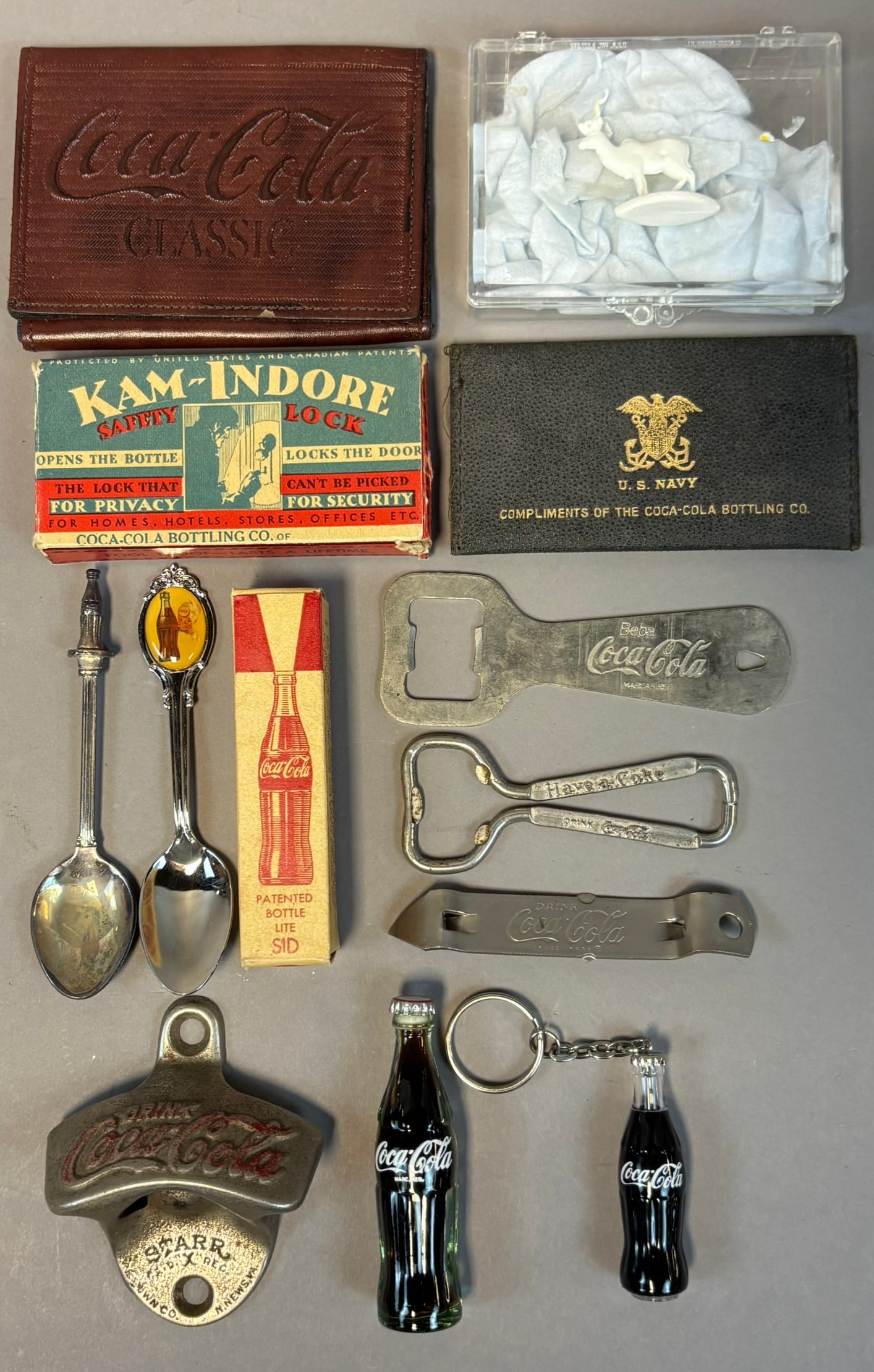 Lot 13 Coca Cola Bottle Openers Keychains Souvenir Spoons Safety Lock & More: See all photos