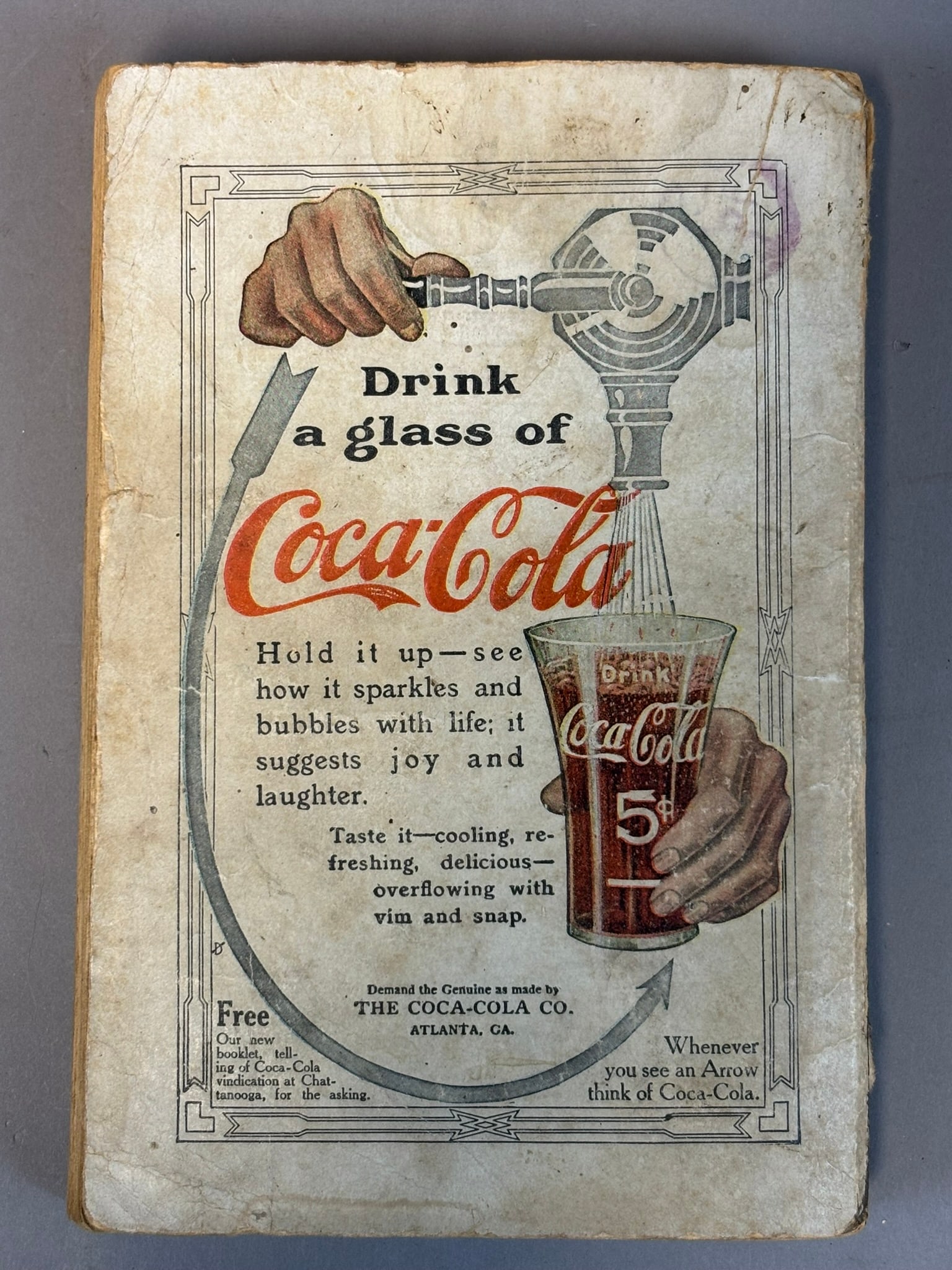 Bob Steele's Last Fight by Donald Grayson w/ Coca Cola Advertising Back Cover (1 of 13)