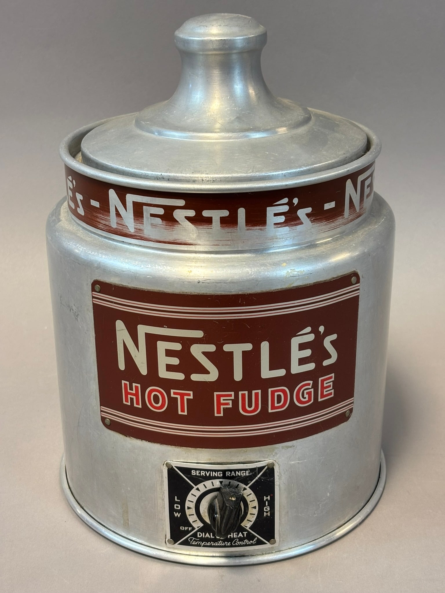 Nestle's Hot Fudge Soda Fountain Dispenser by Helmco Inc Chicago Illinois: See all photos