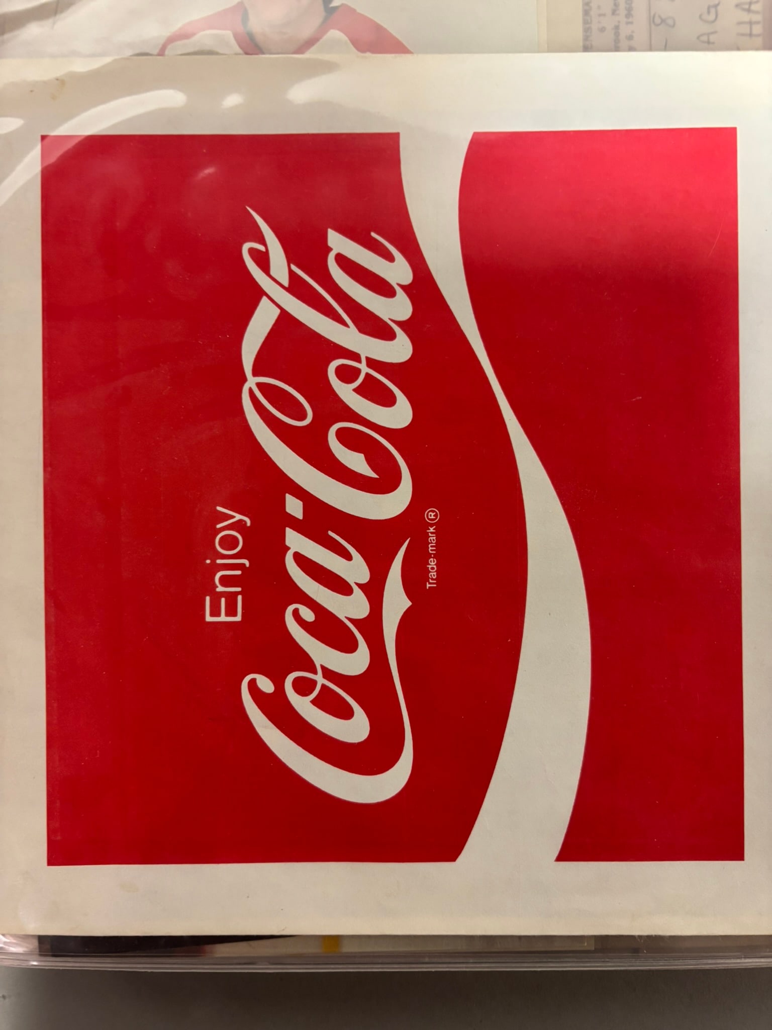 34 Pages Coca Cola Hockey NHL Advertising Cards & Promotional Items (1 of 19)