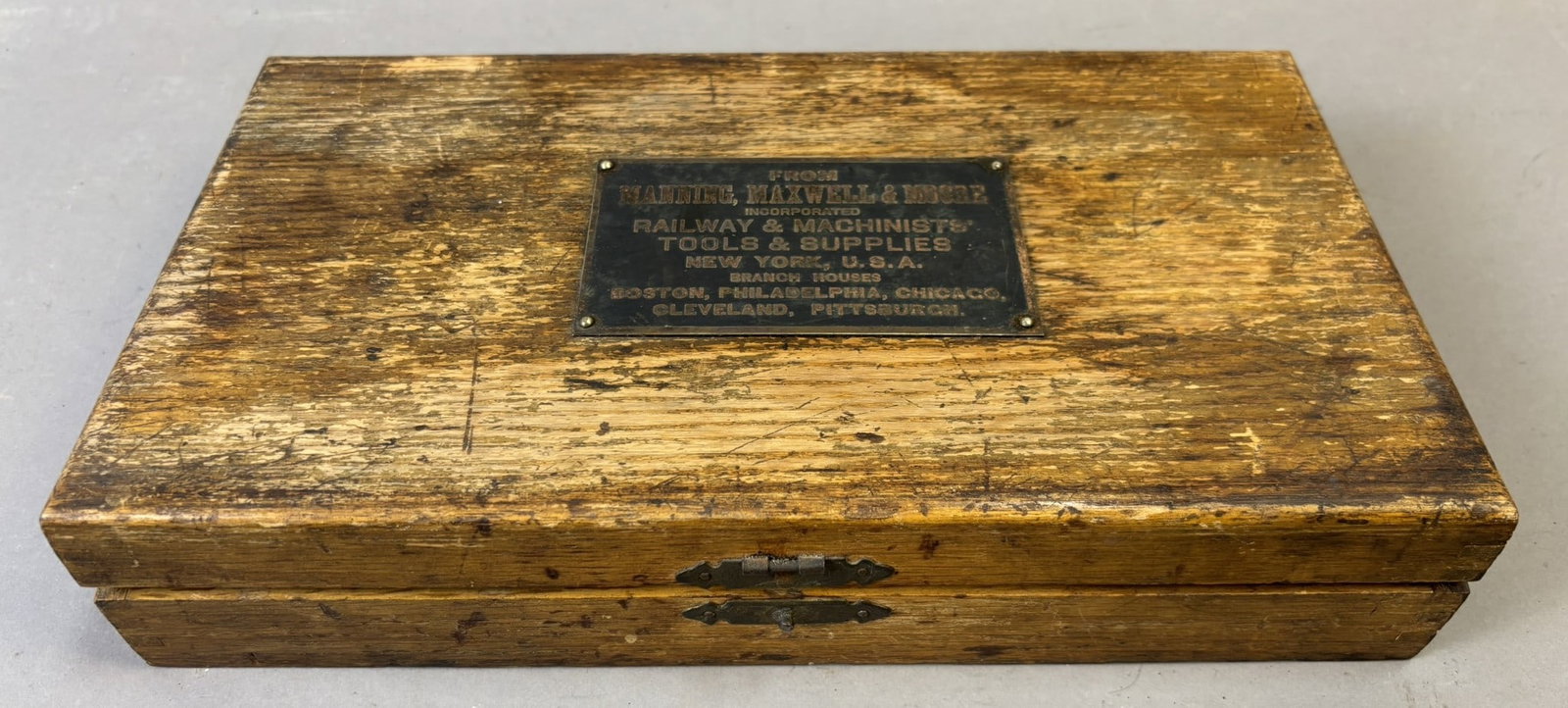 Manning Maxwell & Moore Railway & Machnist Tools Master Test Gauge (1 of 14)