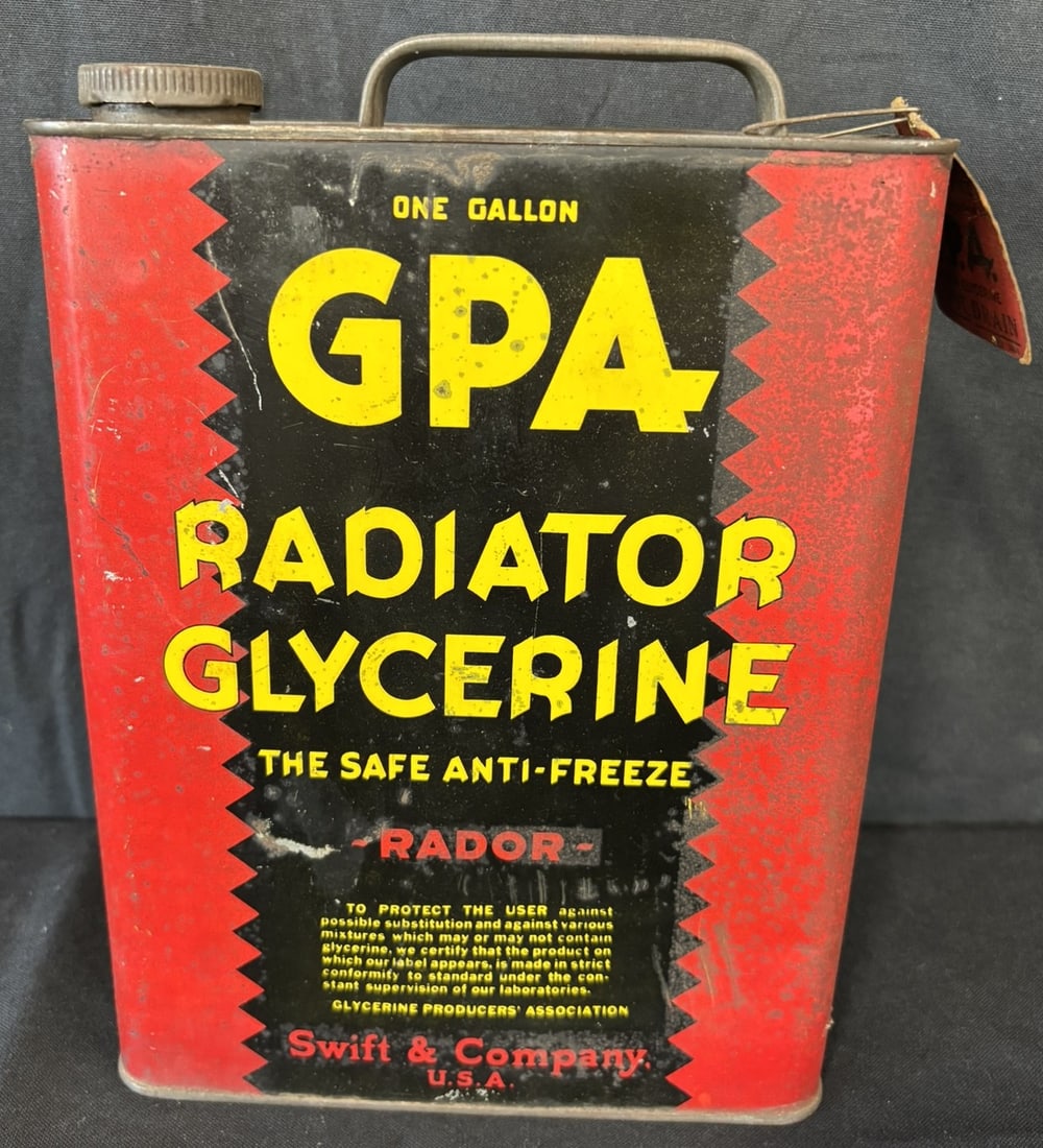 GPA Radiator Glycerine Slim 1 Gallon Rador Can by Swift (1 of 6)