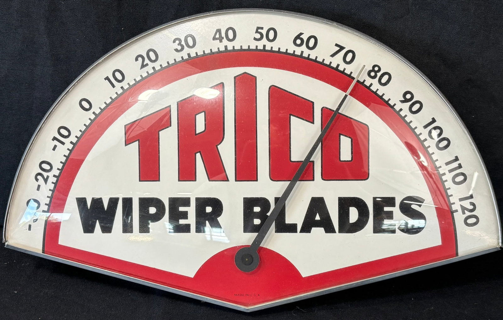 Trico Wiper Blades Glass Advertising Thermometer (1 of 8)