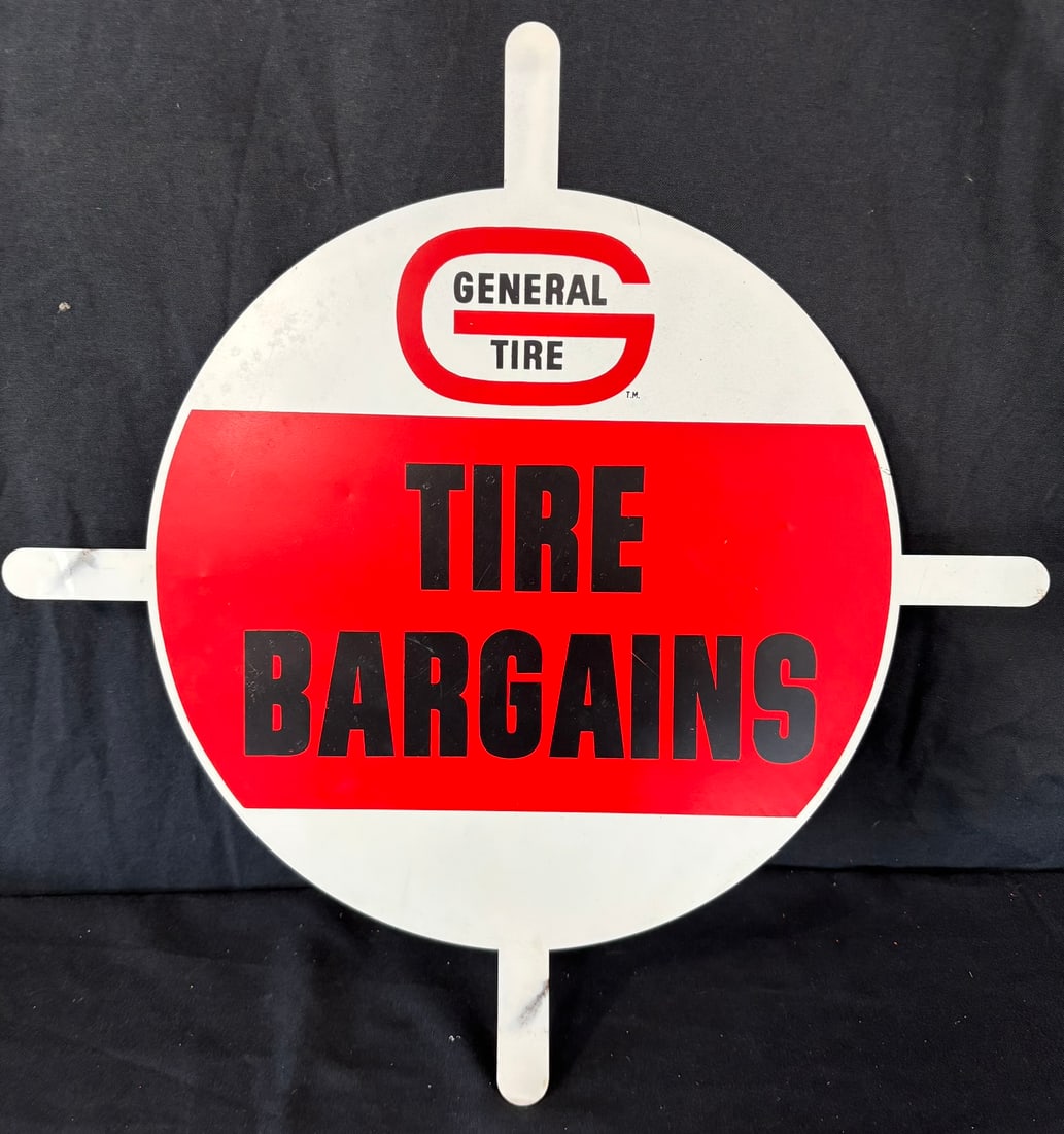 General Tire SST Painted Metal Tire Bargains Insert Sign (1 of 4)