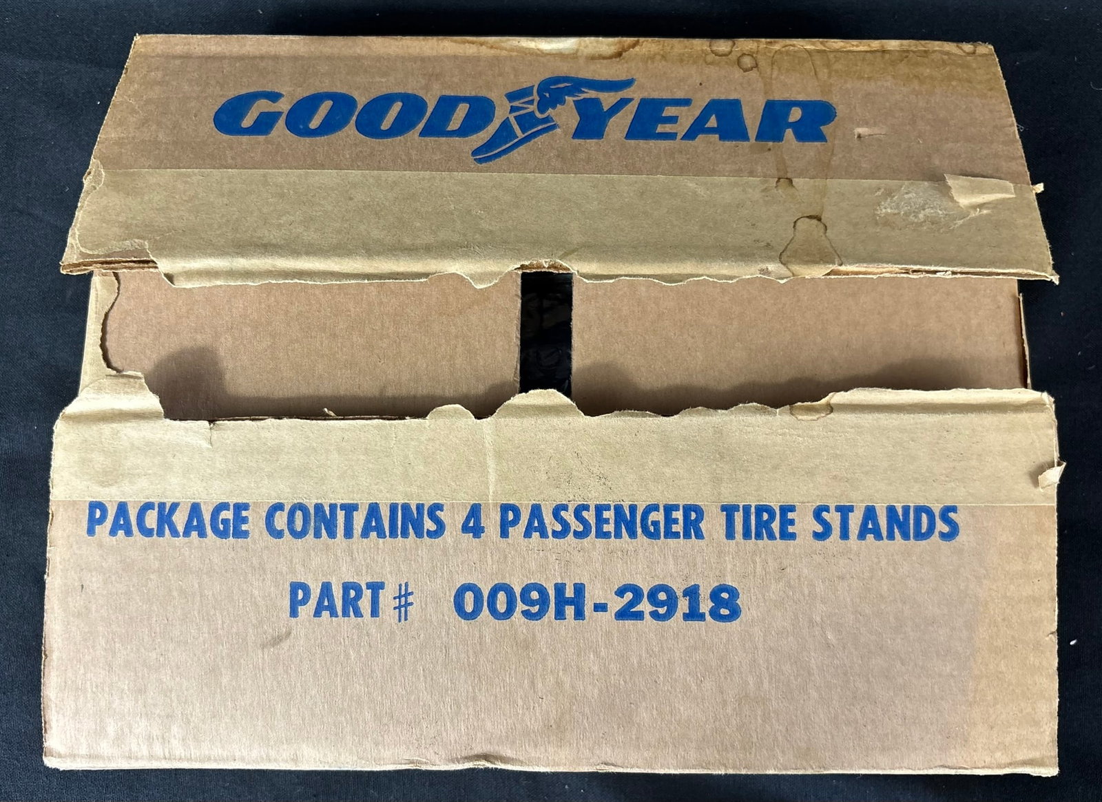 NOS GOODYEAR Tire Stands Lot 4 Passenger Tire Stands w/ Box (1 of 3)