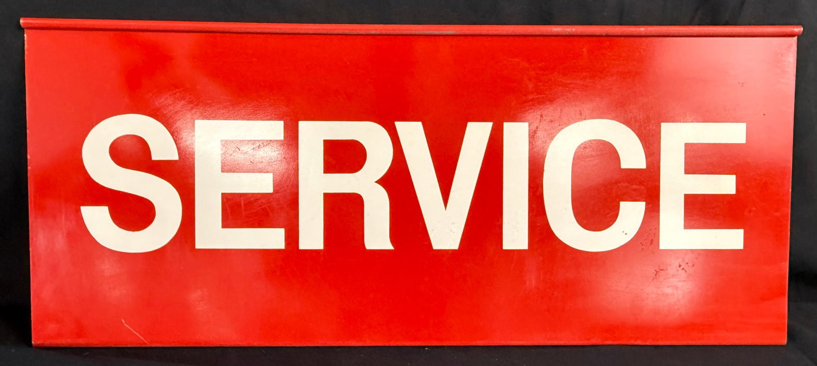 Service DST Painted Metal Advertising Servive Station Sign (1 of 8)