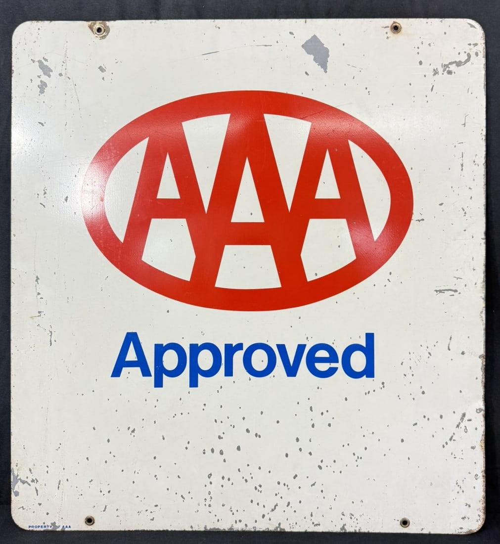 AAA Approved DST Painted Metal Hanging Advertising Sign (1 of 5)