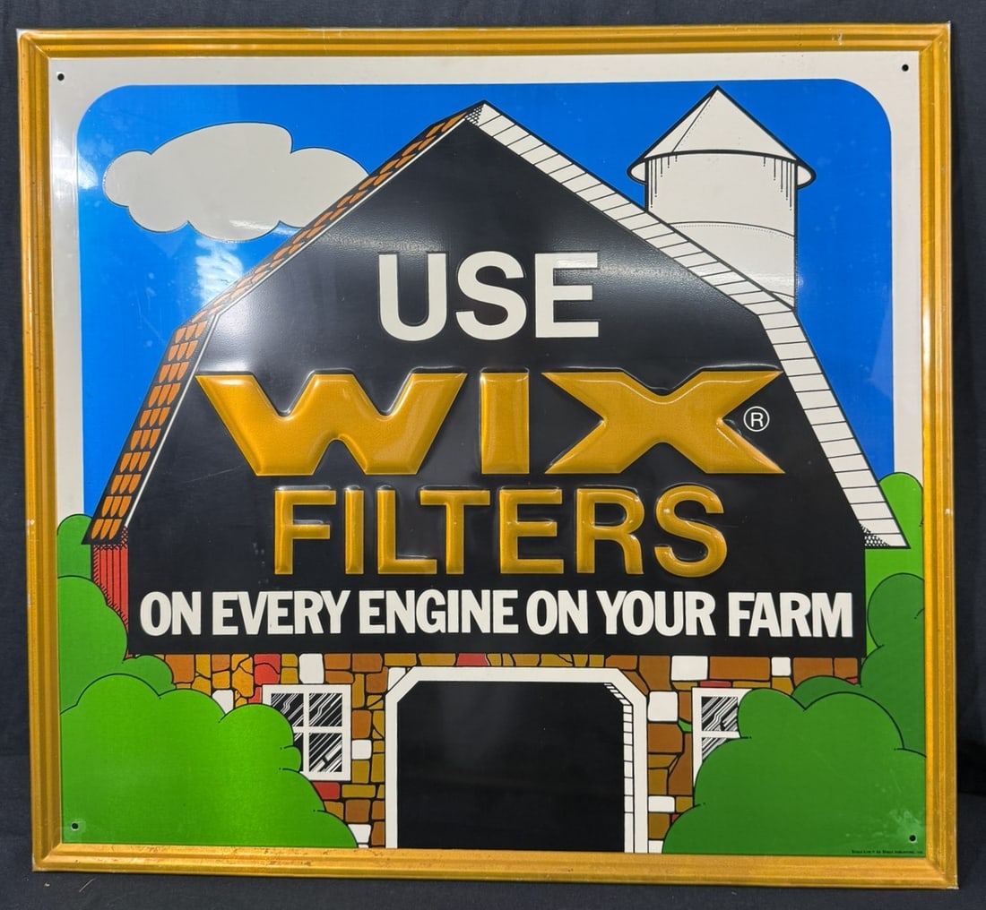 Use Wix Filters On Every Engine On Your Farm SST Tin Sign (1 of 8)