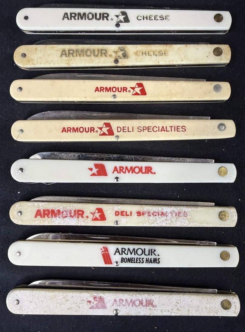 8 Armour 10.5" Single Blade Boneless Ham Deli Pocket Knifes (1 of 7)