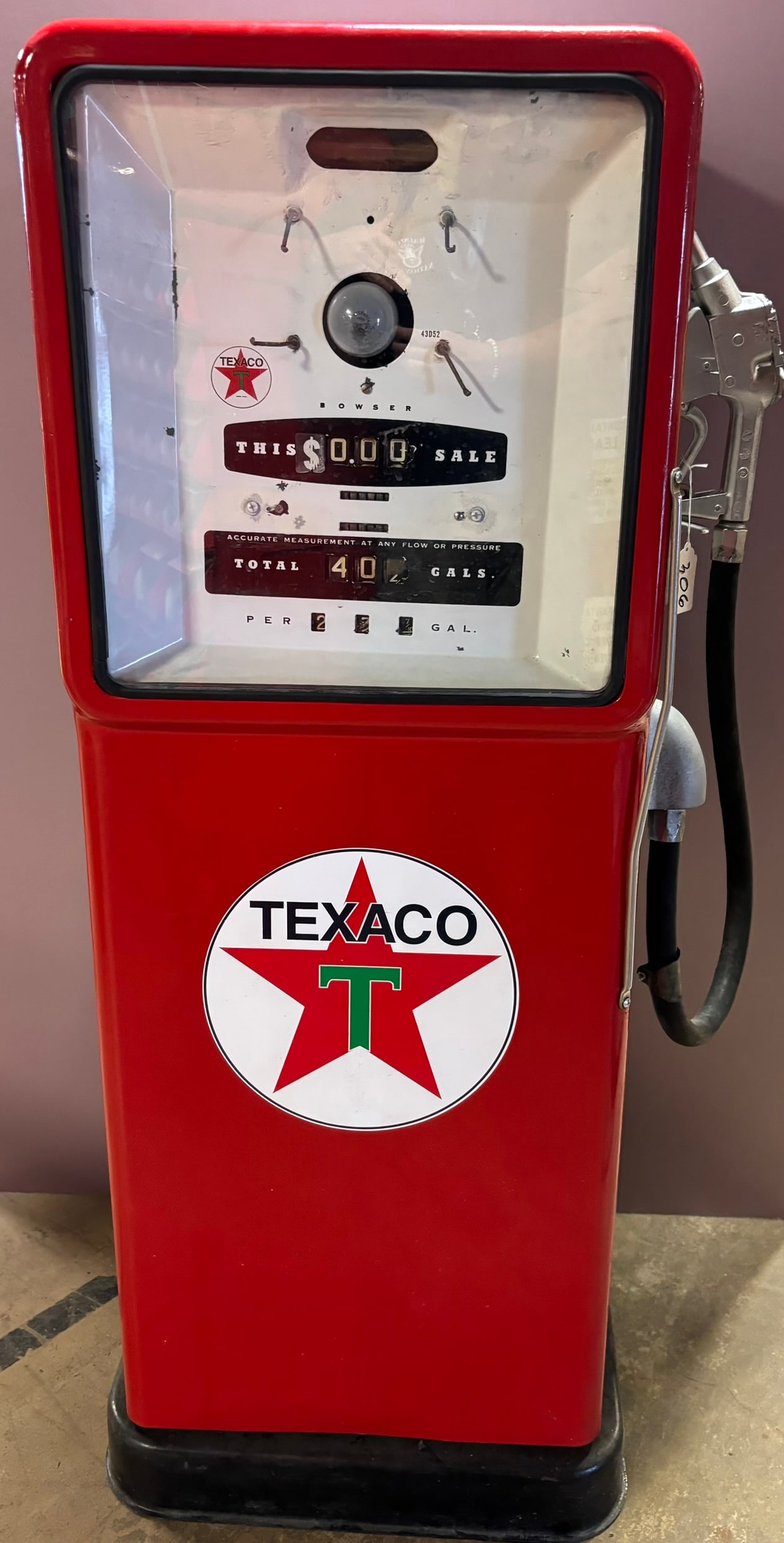 1950s Bowser 595C Model Texaco Gas Pump (1 of 10)