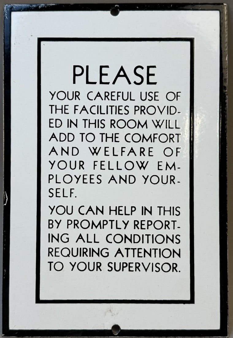 Please Careful Use SSP Service Station Advertising Sign (1 of 6)