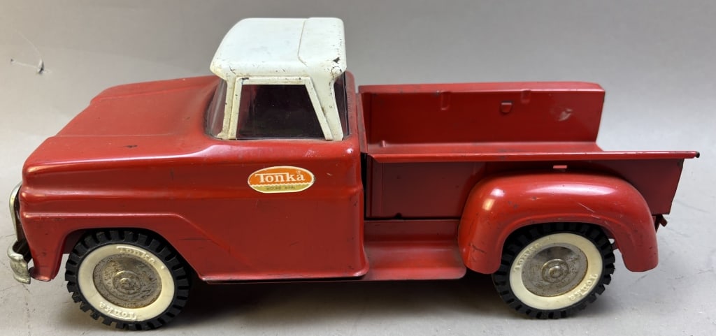 1960s Tonka Stepside Pickup Truck Pressed Steel (1 of 11)