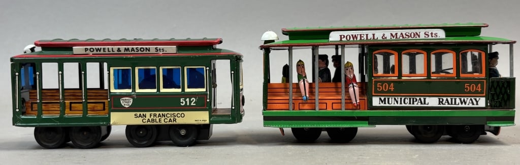 Powell & Market Bay & Taylor Trolley & Cable Car: Please make sure you view all photos and ask any questions you may have! Great original collectible item. This is day 1 of our 2 day one owner auction event. Thanks and have a great day! Holler & Hamm