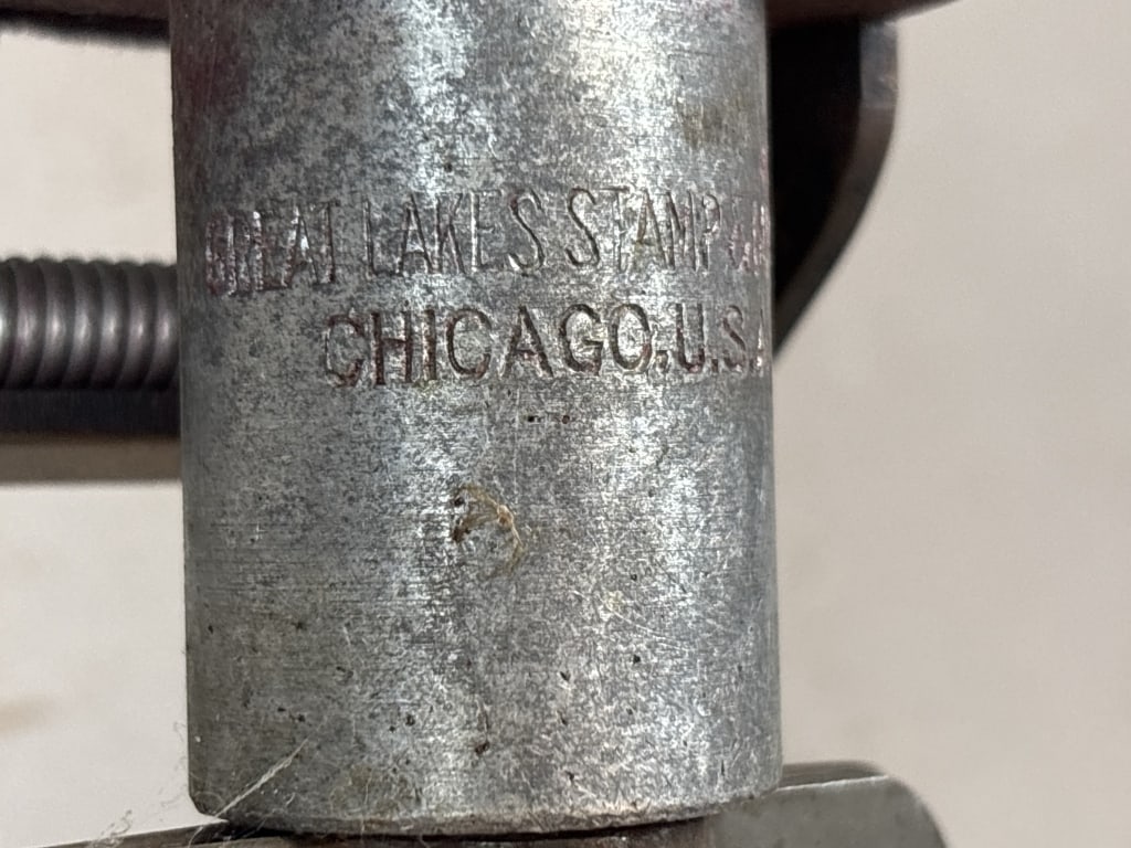 Antique Armour Meat Processing Plant Rolling Stamp - 4