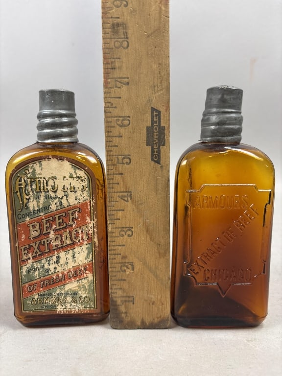 Pair Armour's Beef Extract Chicago Illinois - 8