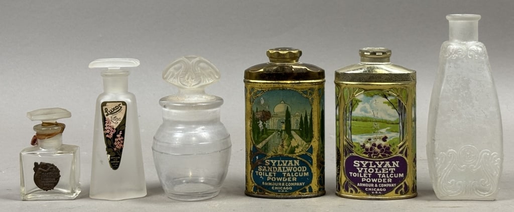 Lot of 6 Armour Containers 2 Talcum Powders Full: 2 Talcum Powders are Full - Please make sure you view all photos and ask any questions you may have! Great original collectible item. This is day 1 of our 2 day one owner auction event. Thanks and hav