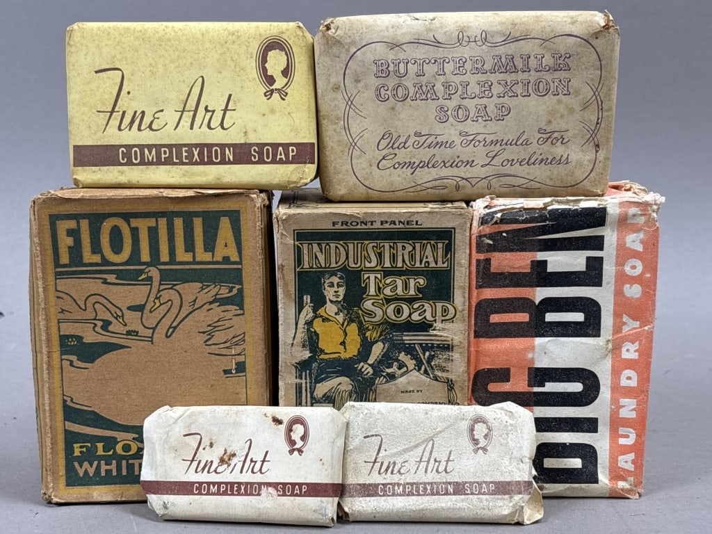 7 Antique Original Armour's Soaps Flotilla Big Ben: Please make sure you view all photos and ask any questions you may have! Great original collectible item. This is day 1 of our 2 day one owner auction event. Thanks and have a great day! Holler &