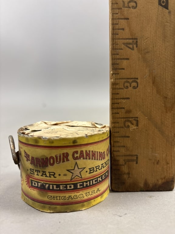 Armour Canning Co Deviled Chicken Can w/ Key - 7