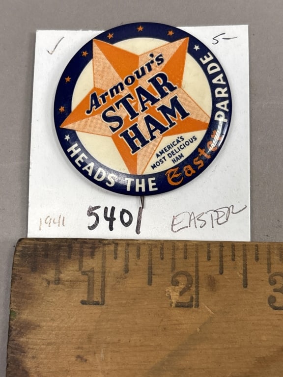 Armour's Star Ham Easter Parade Button - 4