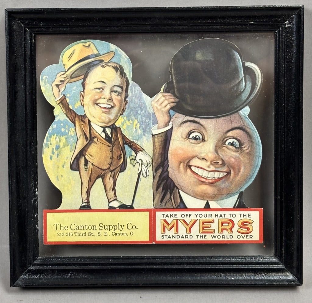 The FE Myers & Bro Co Advertising Picture: Please make sure you view all photos and ask any questions you may have! Great original collectible item. This is day 1 of our 2 day one owner auction event. Thanks and have a great day! Holler & Hamm
