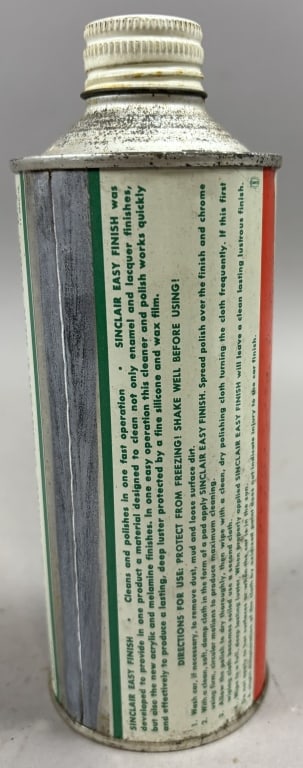 Sinclair Easy Liquid Cleaner Polish Cone Top Can - 3