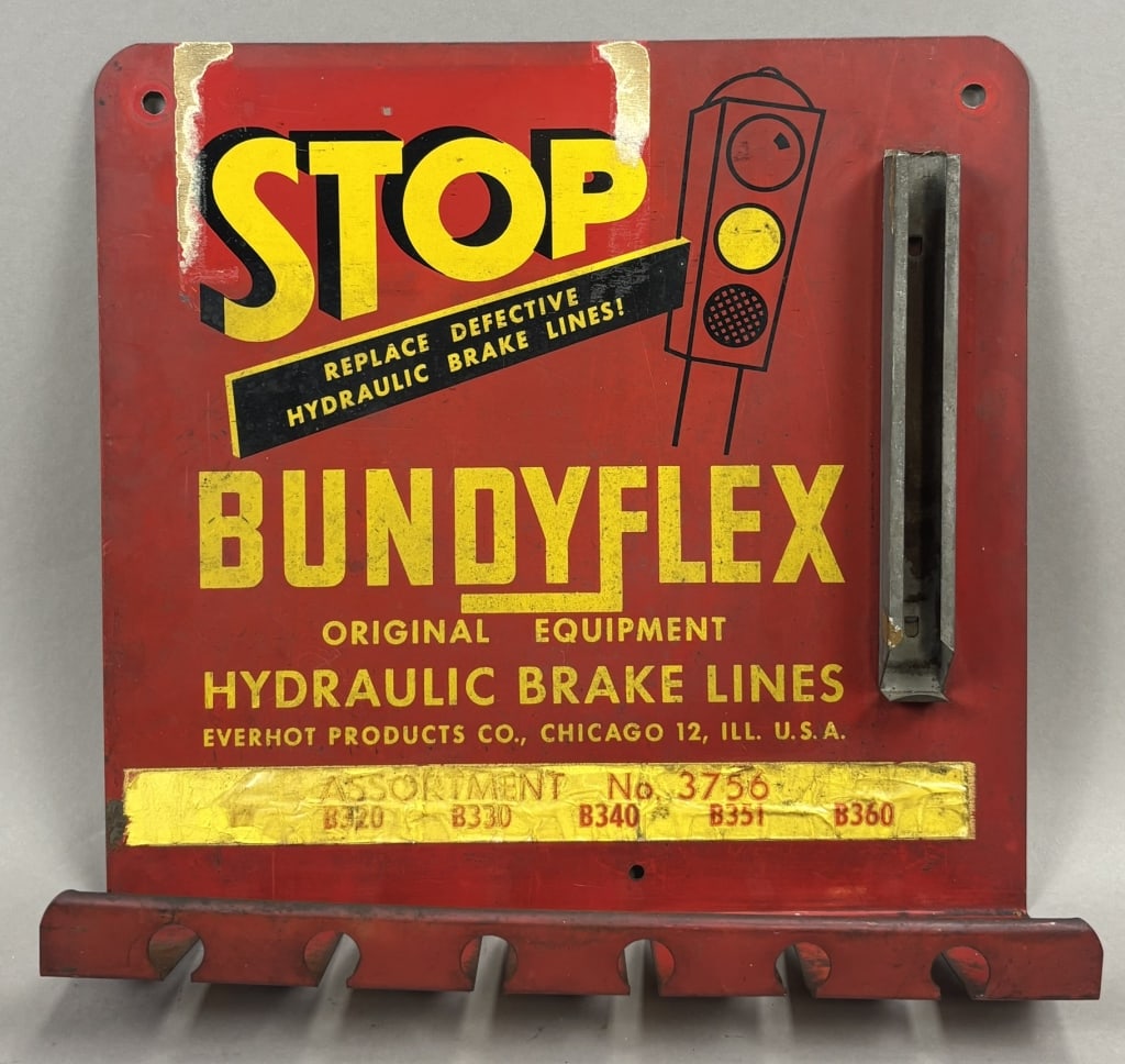 STOP Bundyflex Hydrauilic Brake Lines Store Disply (1 of 11)