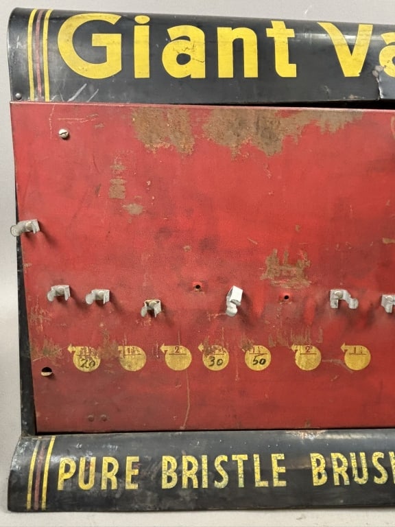 Giant Value Brushes 40s Countertop Store Display - 5