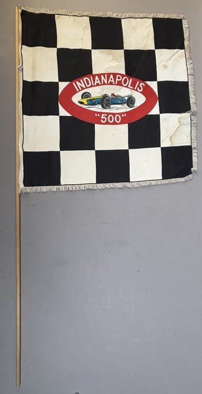 Indianapolis "500" Speedway 50s Checkered Flag: See all photos