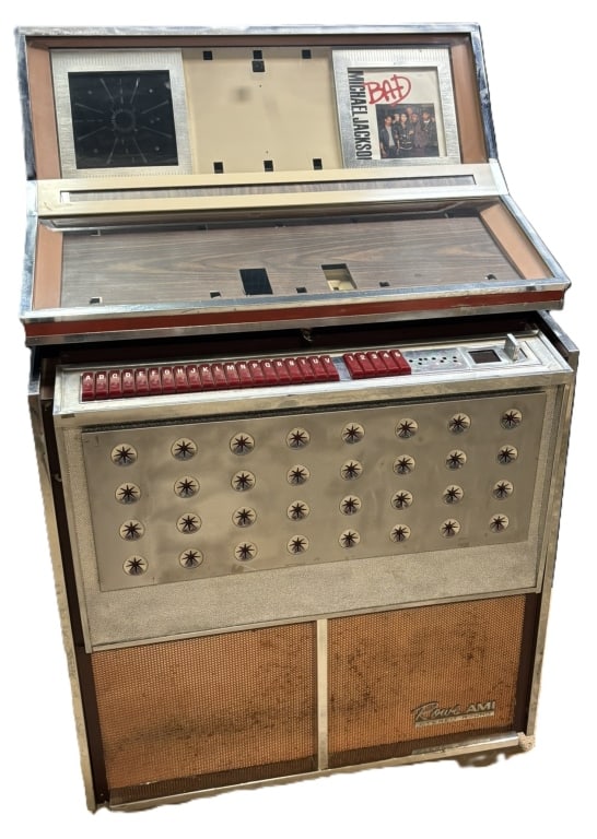 ROWE AMI Stereo Round 45 RPM Jukebox WORKS (1 of 12)