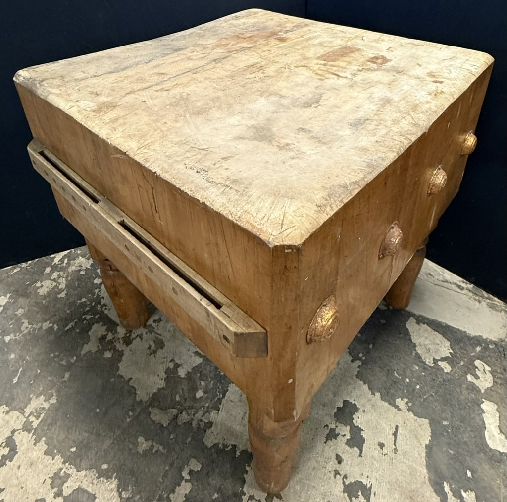 Antique 30" General Store Maple Butcher Block EX+ (1 of 12)