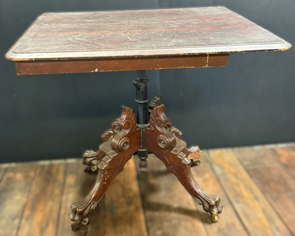 Fine Aesthetic Movement Drafting Table by G. Gates (1 of 18)