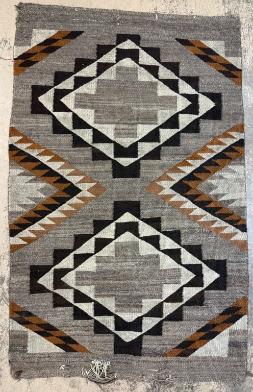 Antique Navajo Saddle Blanket (1 of 7)