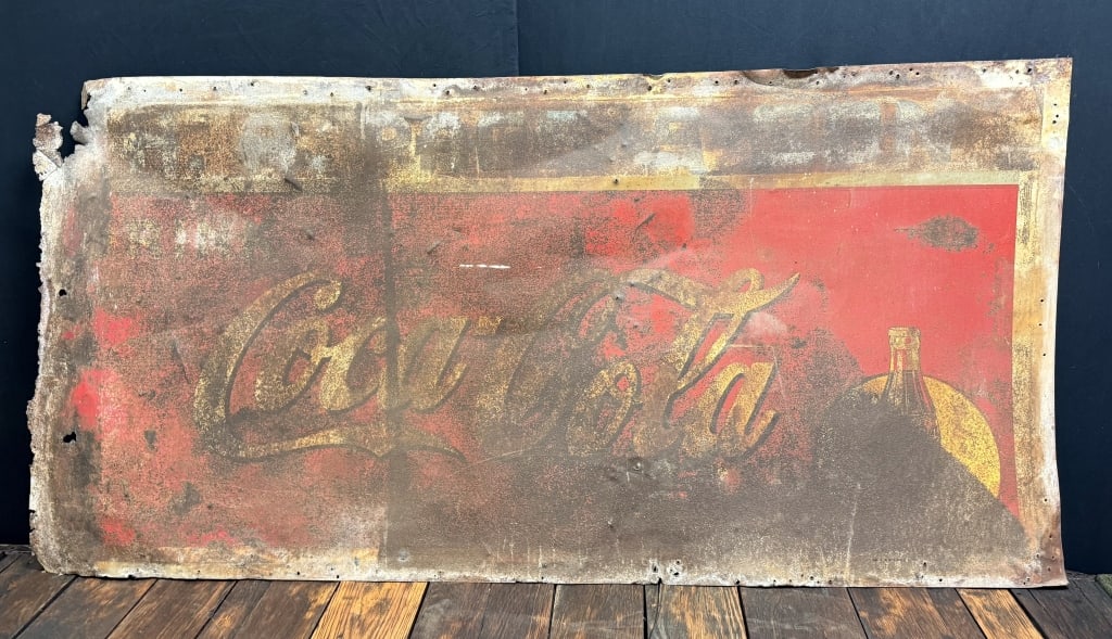 Drink Coca Cola H.A. Page & Son Soda Sign (1 of 6)