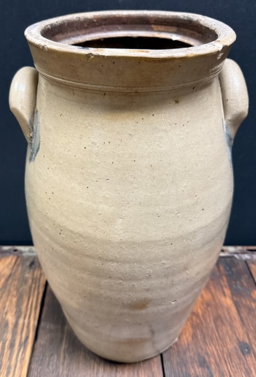 Antique 3 Gallon Salt Glaze Stoneware Churn (1 of 10)