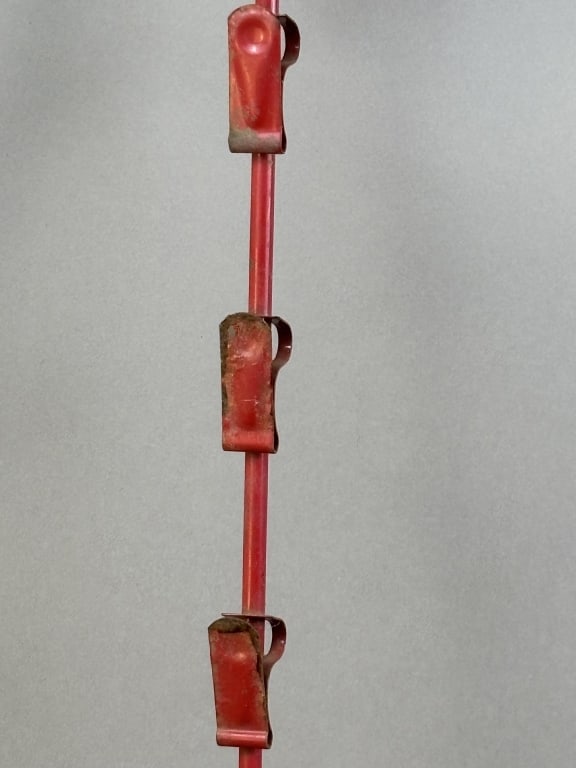 Tom's 12 Clip Chip Snack Store Display Hook - 3