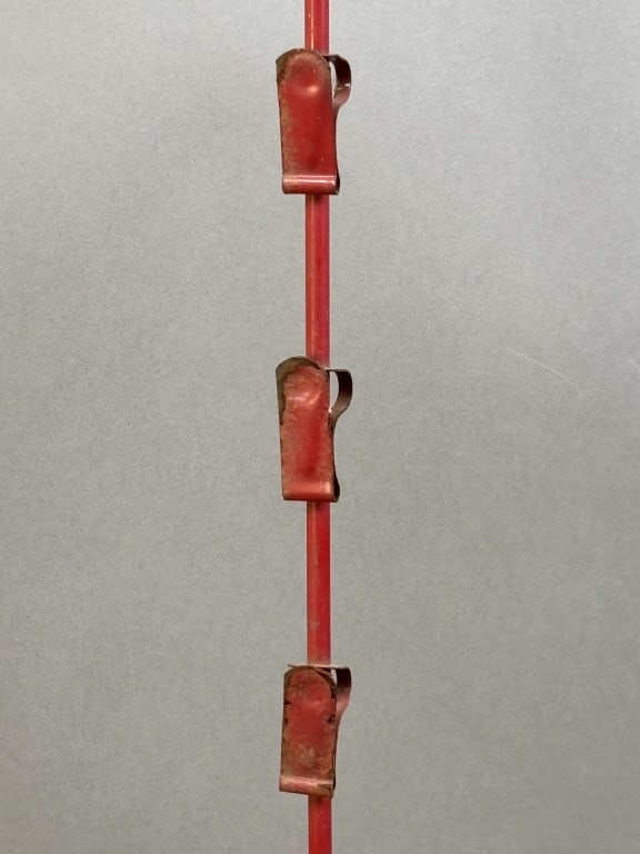 Tom's 12 Clip Chip Snack Store Display Hook - 4