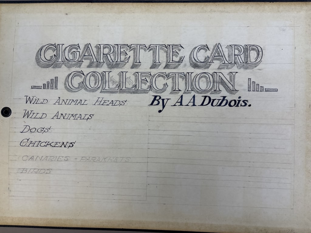Lot of 470 Animal Player's Cigarettes Cards (1 of 17)