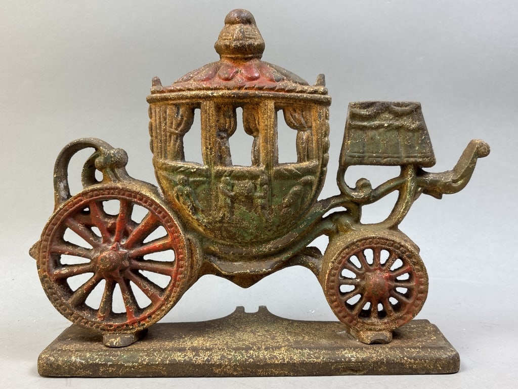 Antique Cast Iron Hubley Carriage Door Stop (1 of 5)