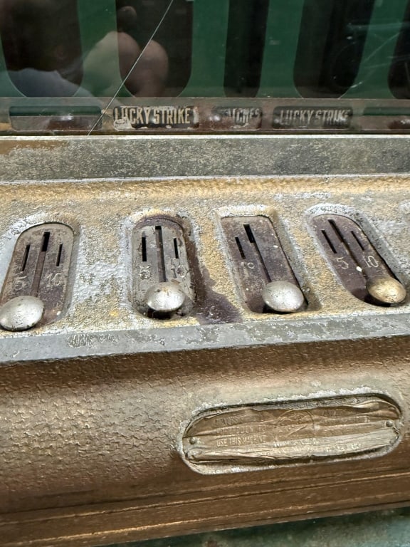 Antique Rowe Cigarette Table Top Vending Machine - 3