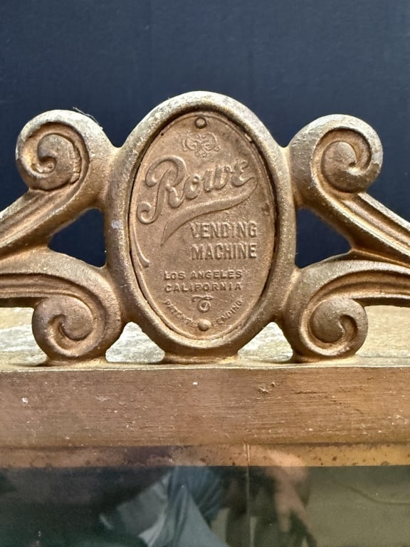 Antique Rowe Cigarette Table Top Vending Machine - 6