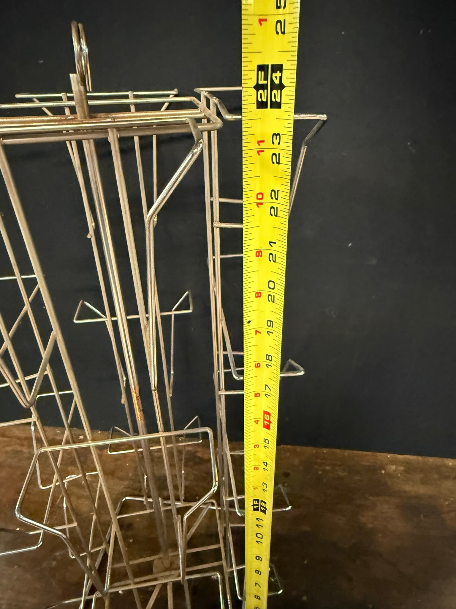 Original Postcard Rotating Metal Store Display - 2