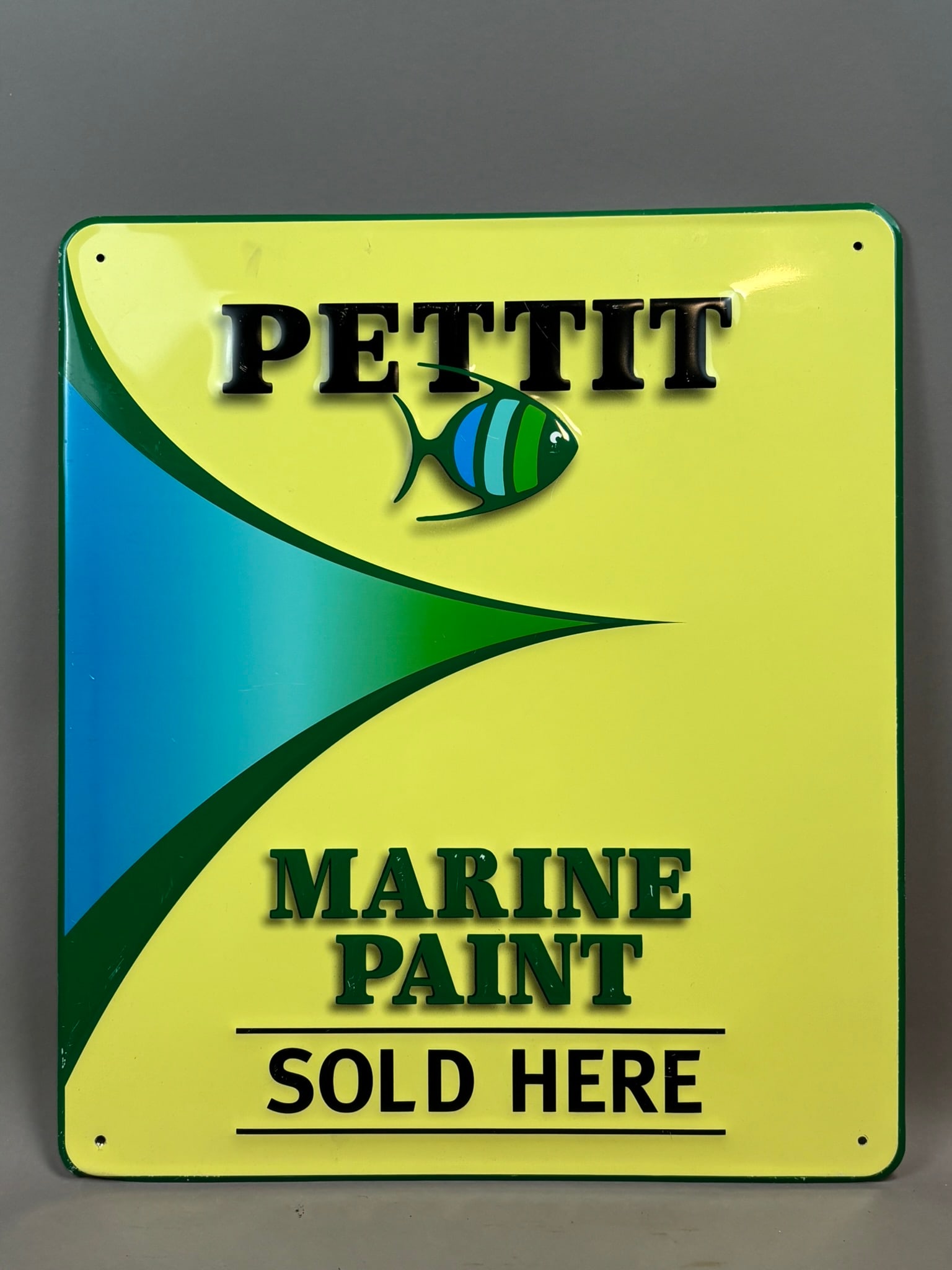 Pettit Marine Paint SST Tin Embossed Advertising Sign (1 of 5)