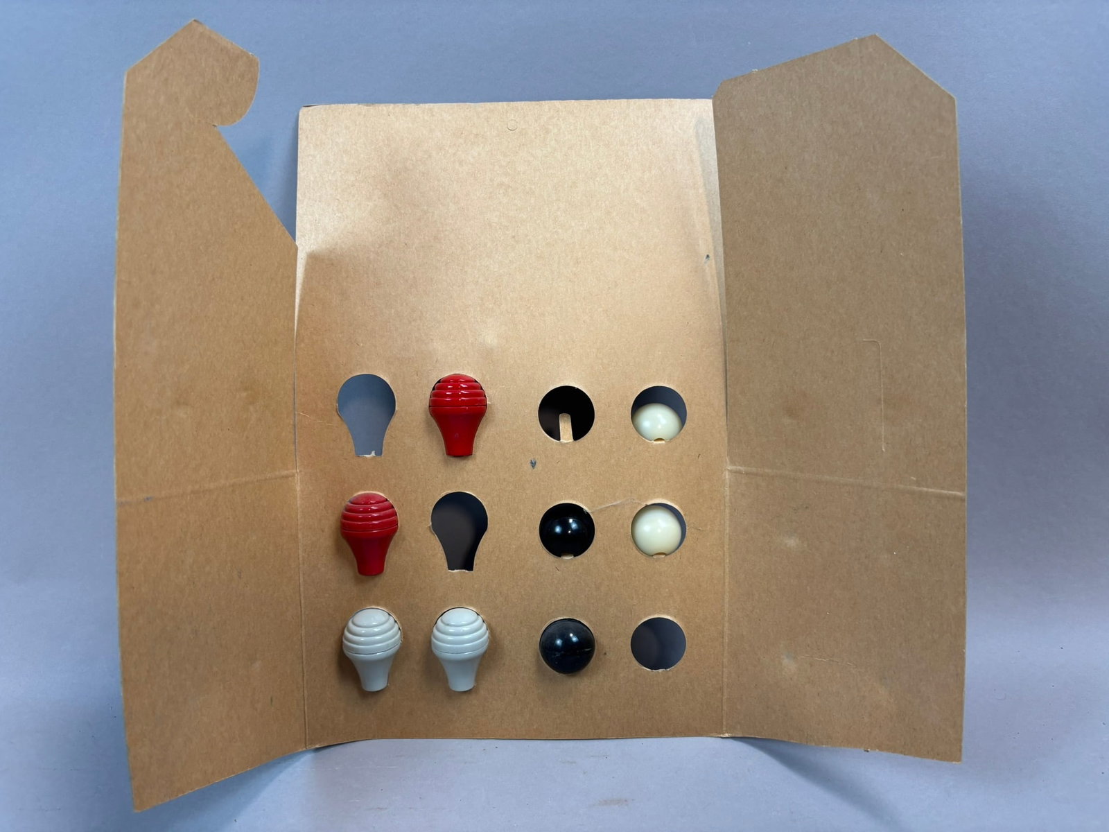 Pair Gearshift Knobs 41-51 Ford & 39-48 Chevy Store Displays - 12