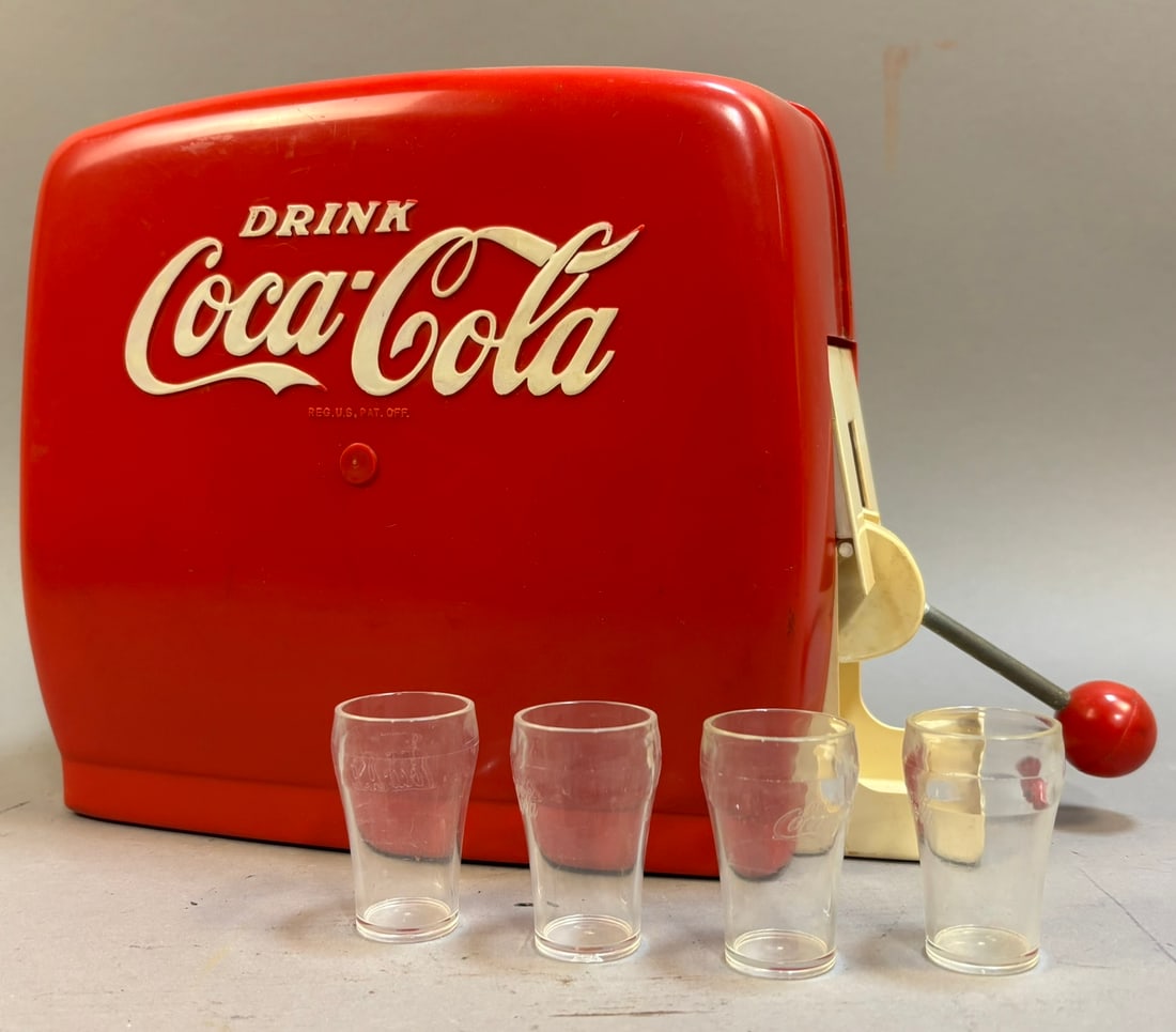 Drink Coca Cola Kids Toy Soda Fountain Dispenser (1 of 19)
