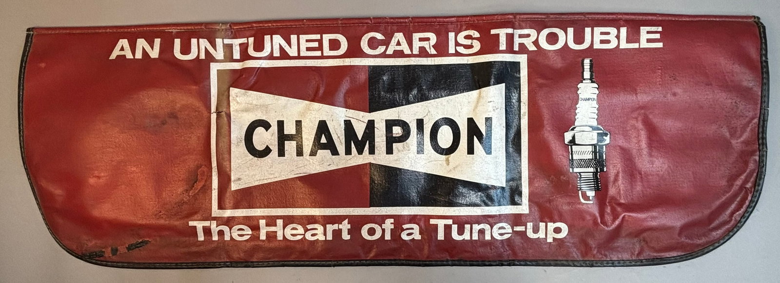 Vintage Champion Mechanic Auto Cover (1 of 13)